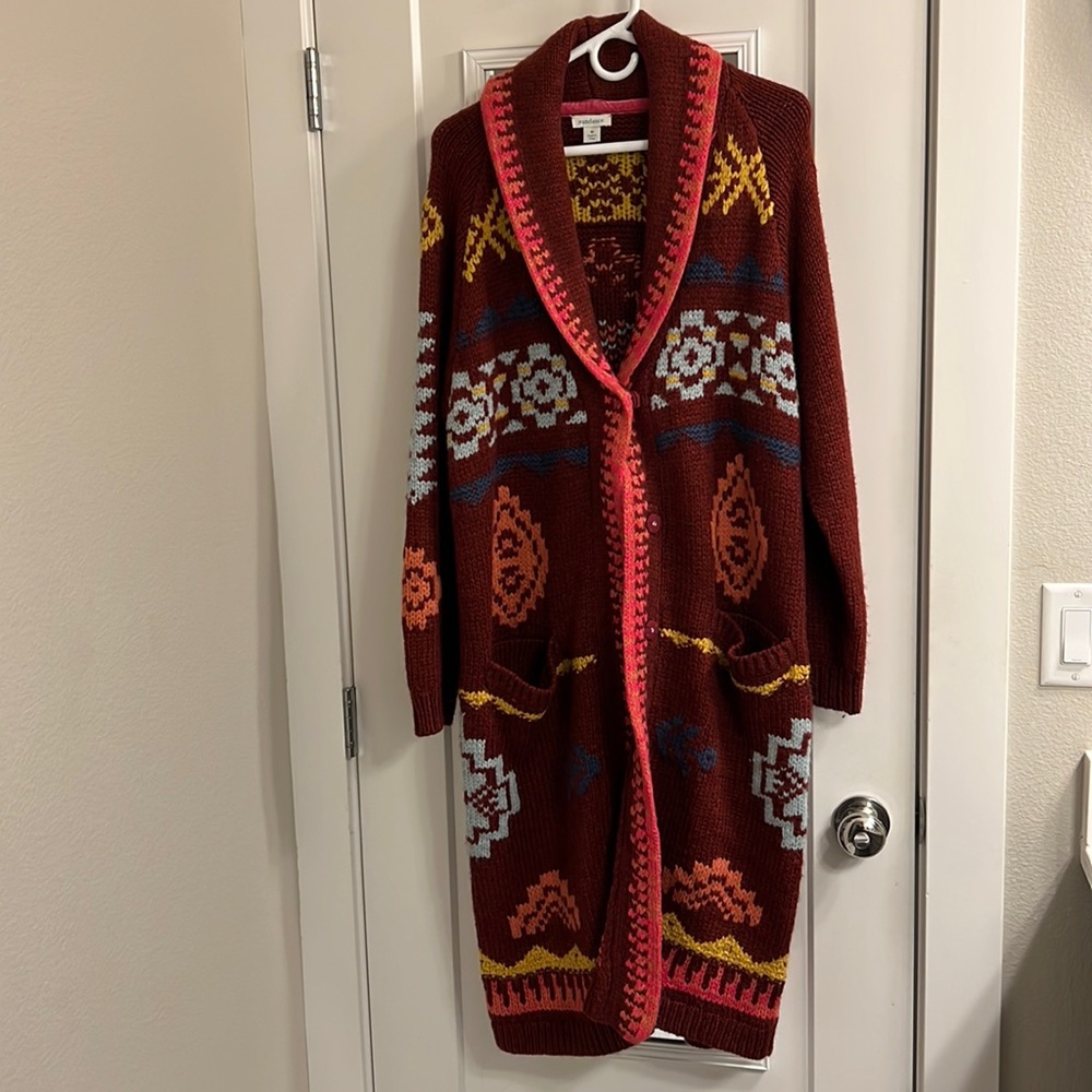Sundance Sweater Coat - EUC - size Medium